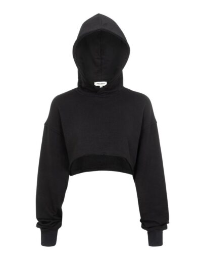 Ap crop hoodie Black