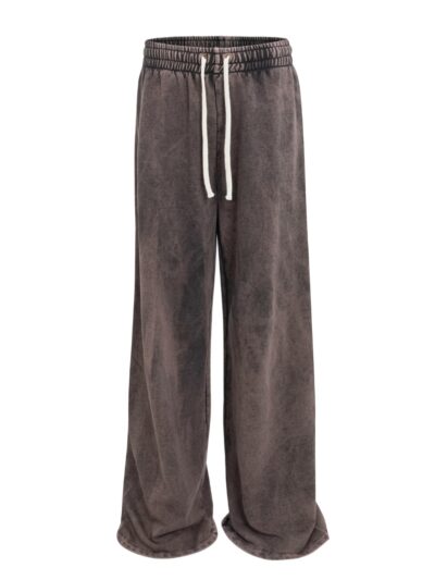 MERRI WASHED BROWN OVERSIZED JOGGERS